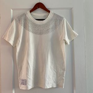 Japanese Brand  Inoue Brothers + Xander Ferreira White T-shirt Size Medium